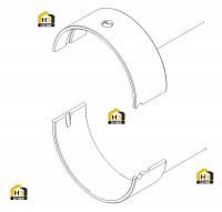 Комплект шатунных вкладышей