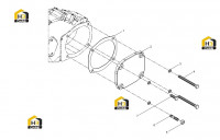 Комплектующие крышки насоса