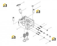 Головка блока с комплектующими (часть 2)