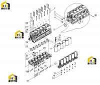 Блок двигателя