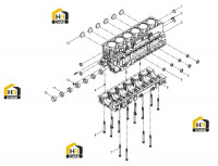 Комплектующие блока цилиндров