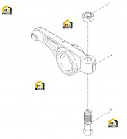 Коромысло впускного клапана