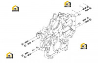 Крепление двигателя