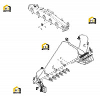 Жгут проводов двигателя
