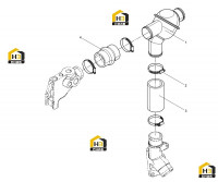 Термостат в сборе