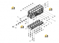 Блок цилиндров в сборе