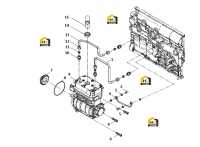 Компрессор воздушный в сборе