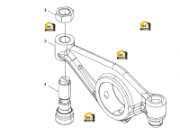 Коромысло выпускного клапана