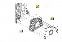 Крышка передняя картера шестерен