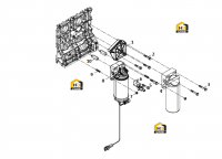 Группа топливных фильтров