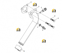 Патрубок водяной