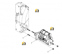 Стартер в сборе