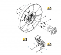 Вентилятор в сборе
