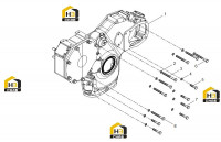 Картер шестерен двигателя