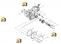 Комплектующие картера маховика