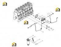 Фильтр топливный в сборе