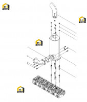 Глушитель с крепежными болтами