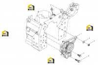 Насос масляный с крепежными болтами