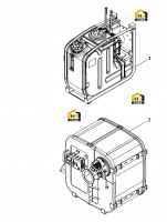 Бак мочевины в сборе