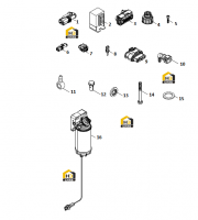 Комплект деталей в сборе