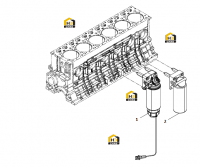 Фильтр топливный тонкой очистки