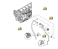 Сепаратор для отделения газа в сборе