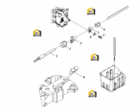 Щуп масломерный с комплектующими