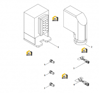 Узел отверстия насоса