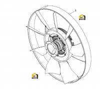 Вентилятор в сборе