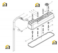Крышка головки блока цилиндров