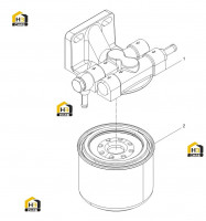Фильтр топливный тонкой очистки