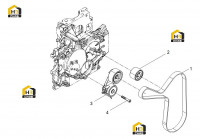 Натяжитель ремня