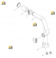 Патрубки воздушные турбокомпрессора