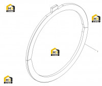 Пластина упорная в сборе