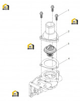 Термостат в сборе