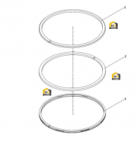 Комплект поршневых колец