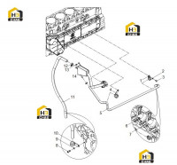 Сепаратор для отделения газа в сборе