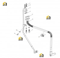 Трубки масляные турбокомпрессора