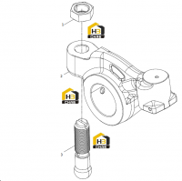 Комплект коромысла выхлопной системы EVB