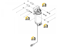 Фильтр топливный в сборе