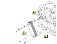 Радиатор масляный в сборе