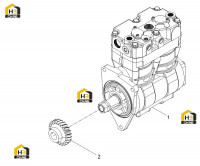 Компрессор воздушный в сборе