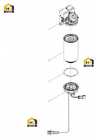 Фильтр топливный грубой очистки