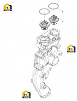 Термостат в сборе