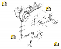 Трубки масляные турбокомпрессора