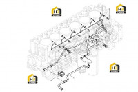 Группа топливопроводов низкого давления