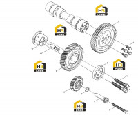 Группа зубчатых передач