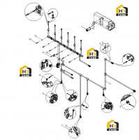 Жгут проводов двигателя