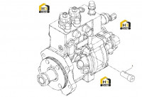 Насос топливный высокого давления в сборе