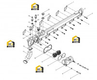 Патрубок водовыпускной